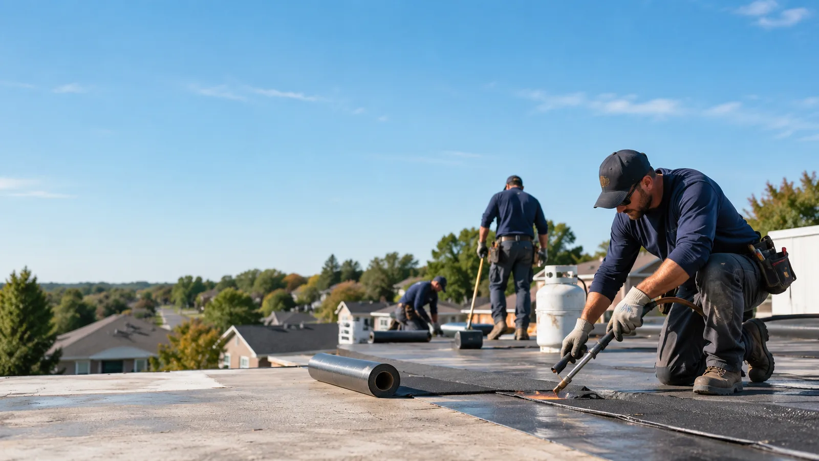 Flat Roof Leak Repair providers in Minier, IL